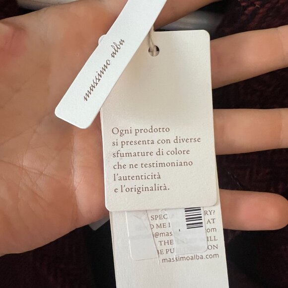 Massimo Alba Herringbone Watercolor Wool Jacket, BNWT, 42US/52EU- RRP $795 - Picture 10 of 10